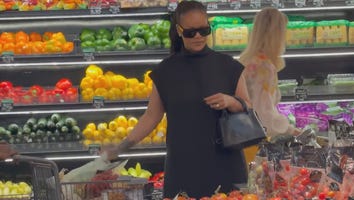 Rihanna Looks Chic While Doing Her Own Grocery Shopping